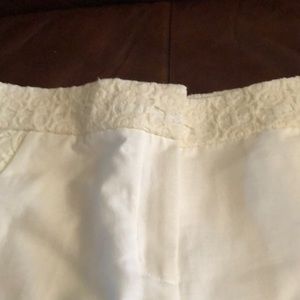 Ann Taylor Loft Dressy Ivory Size 8 Shorts